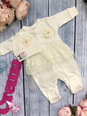 Купить оптом 163.Комбинезон ясельный, хлопок 100 % интерлок в Ачинске