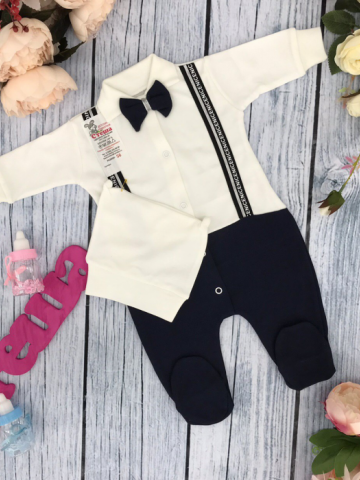 Купить оптом 207. Комбинезон ясельный с шапкой,100% хлопок интерлок в Ачинске