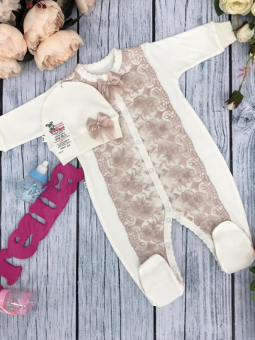 Купить оптом 216-П. Комбинезон с шапкой,100% хлопок интерлок в Ачинске